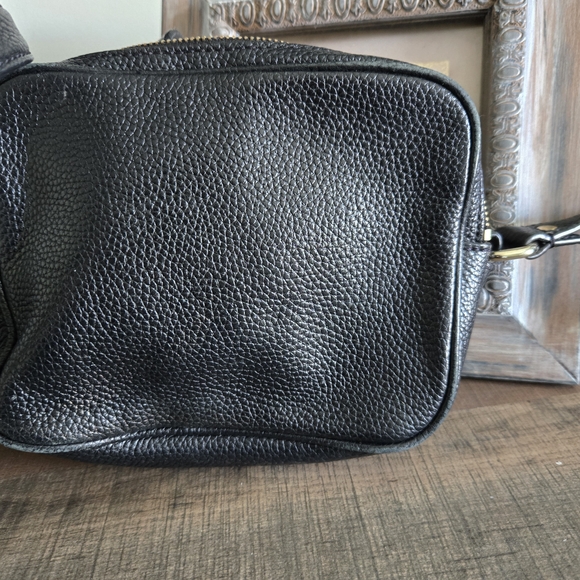 Kate Spade Black Leather Zip Pouch - Picture 5 of 10